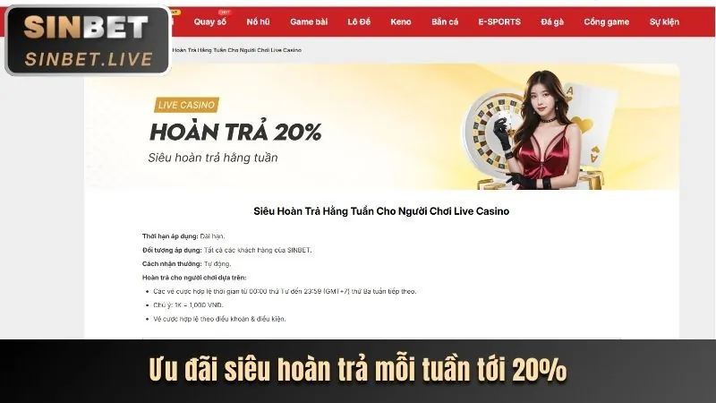 Hoàn trả casino và thể thao 13win1.com